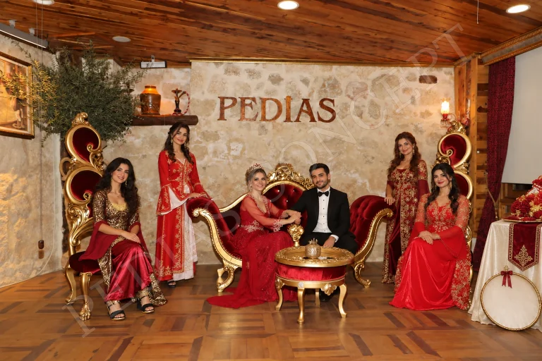 Pedias Concept VIP Salon’da kına gecesinden bir kare